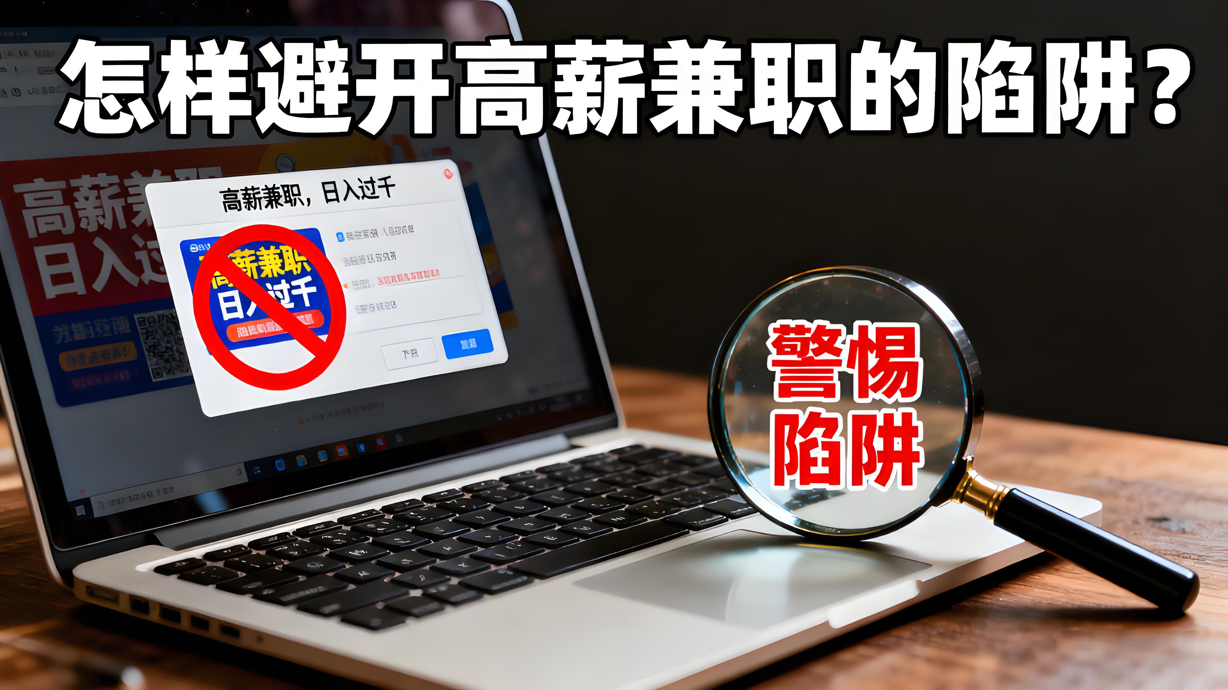 如何避险高薪兼职的骗局？