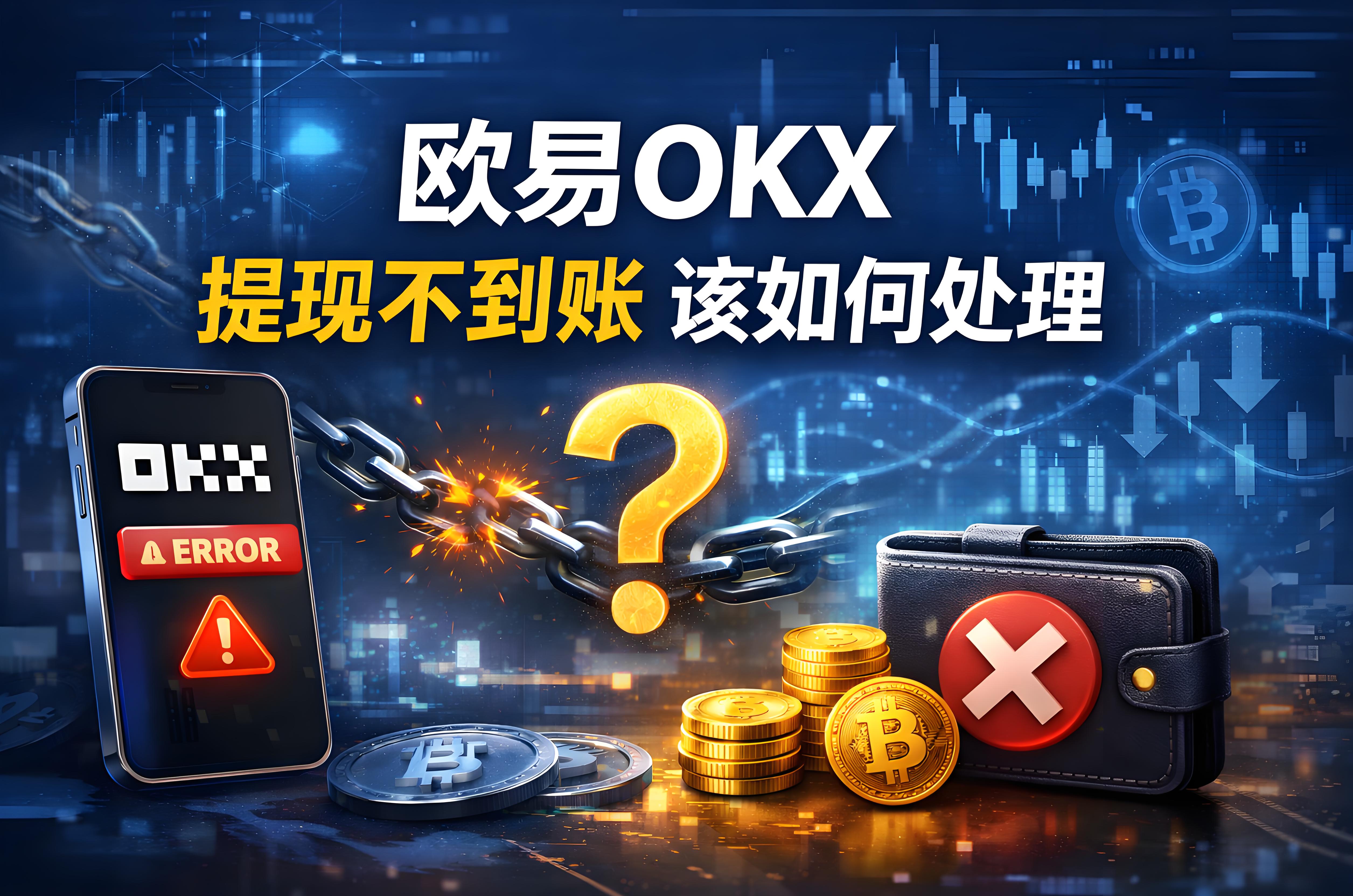 欧易OKX提现不到账要怎么处理？